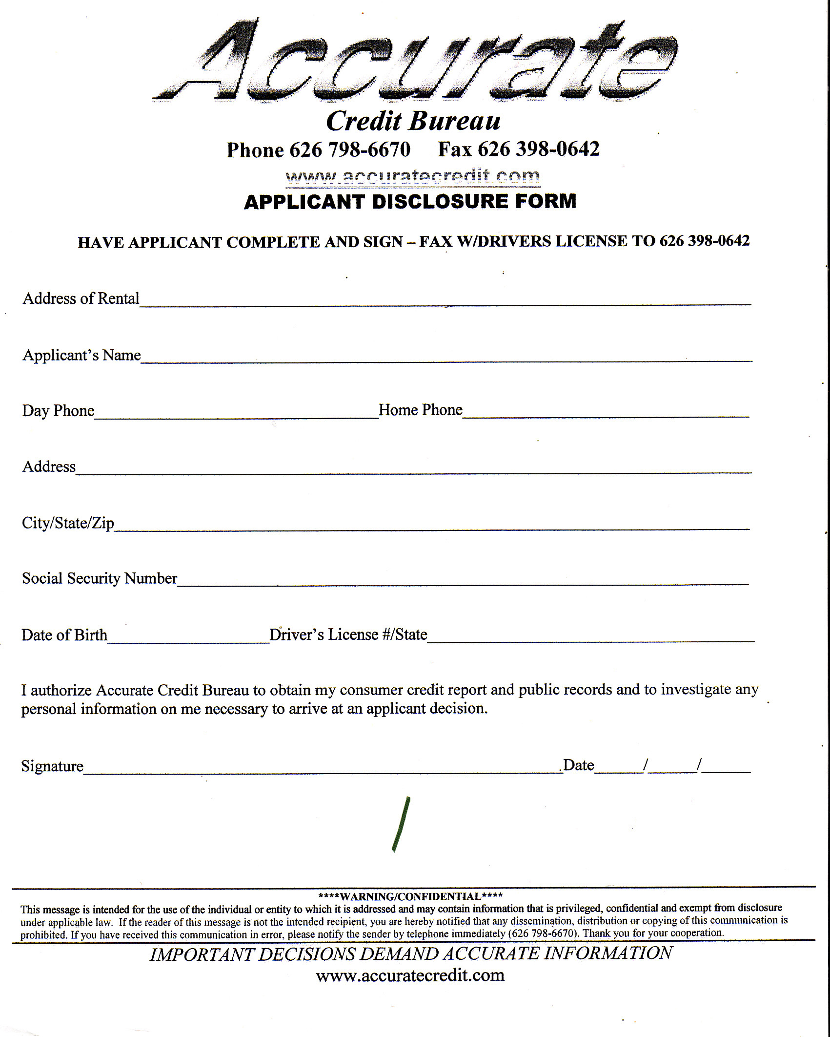 commercial lease credit application